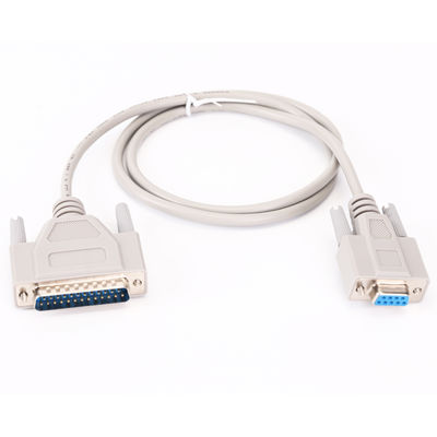 50 cm D SUB Kabels 25 Pin Connector Man tot 9 Pin Vrouwelijke Printer Extension Data Cable