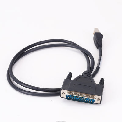 Connector Man tot RJ45 printer 15 pin D SUB verlengkabel