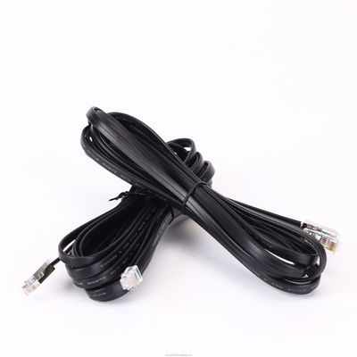 Cat 5e Flat Ethernet LAN-kabels Cat 6 RJ45 6 Leiders