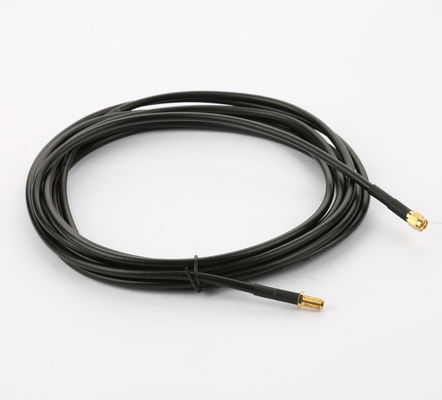 RF coaxkabel met laag verlies 200 mm SMA man tot vrouw kabel