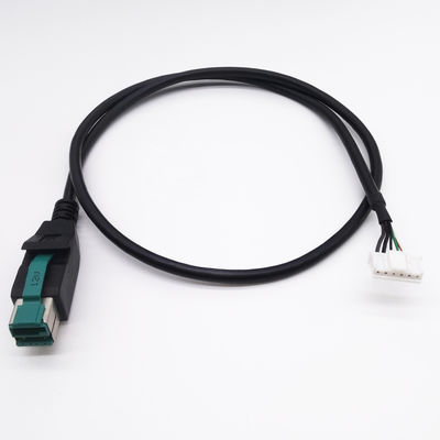 POS-apparatuurprinter 12V 24V aangedreven USB-male JST-connector