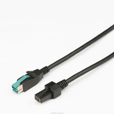 Huishoudelijk apparaat 0,5-5M 24V 12V USB-kabel 2X4P USB-printerkabel