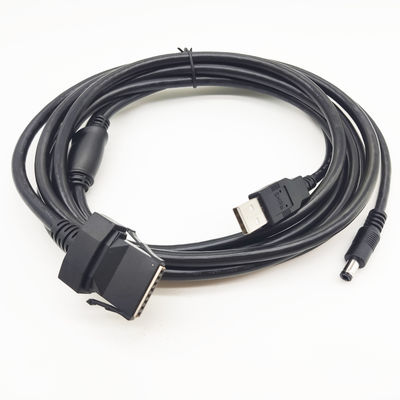 2m 12V 24V USB-printerkabel 8P-connector naar DC-POS-apparatuur