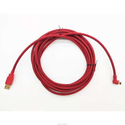 USB 2.0 USB A Male to Right Angle Micro USB kabel Snelle oplaadkabel