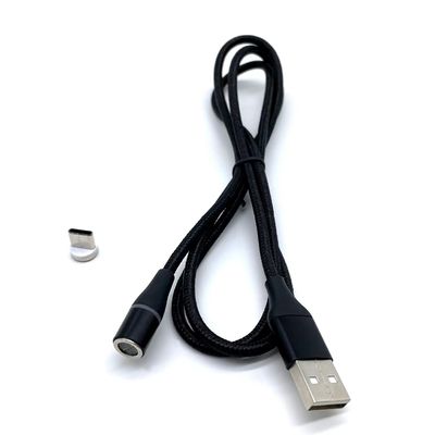 Snel opladen 5A 6A 3 in 1 Magnetische USB-kabel Flexible USB C Micro USB