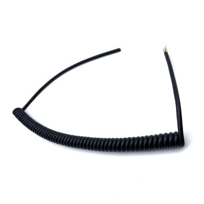 Multifunktioneel op maat gescoeide kabel met hoge flexibiliteit spiraalvormige veer voor telefoon